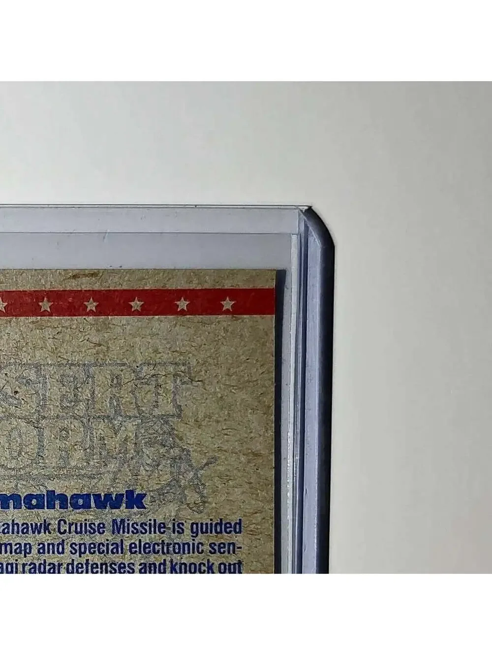 Tomahawk Missile in Flight 1991 Topps Desert Storm #47 Card - Picture 8 of 10